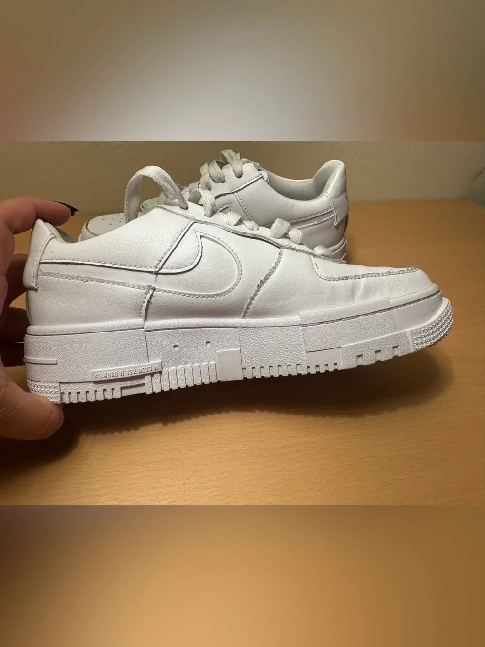 Nike Air Force 1 Pixel White Women’s Shoes Size 7